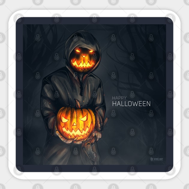 Happy Halloween | Jack Sticker by DenielHast